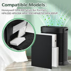 6 Pack HPA300 Hepa Filter Replacement Compatible - Image 3