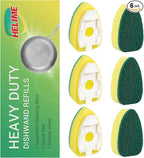 Dishwand Refills Sponges Heads by HELIME