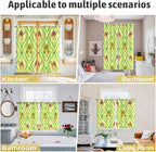 2 Panel Kitchen Cafe Curtains, Desert Sand Camels Sunlight Filtering Nature Air - Image 6