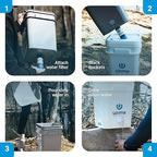Uzima UZ-2 Camping Water Filter and Drinking Water Filter System, Portable - Image 5
