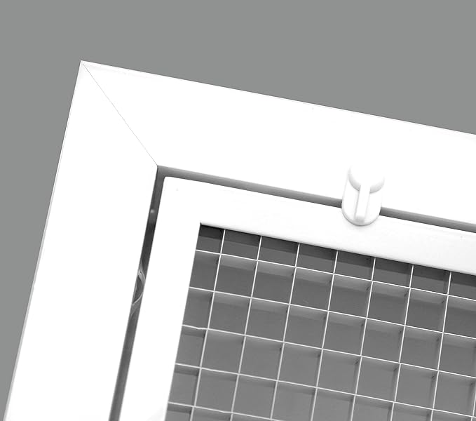 HVAC Premium 14'' x 34'' Cube Core Eggcrate Return Air Filter Grille - Image 2