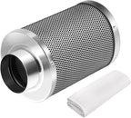 Air Carbon Filter Odor Control, Reversible Flange, Pre-Filter Included by Unknown