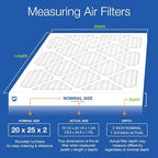 Nordic Pure 20x25x2 Pleated MERV 8 Air Filters 12 Pack - Image 2
