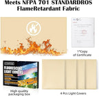 4 Pcs Fluorescent Light Covers - Image 2