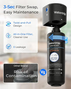 Waterdrop 10UA Under Sink Water Filter System, Bad Taste & Odor, Under Counter - Image 9