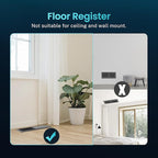 Floor Register 4 x 10 Inch, HG Power 3 Pack Heavy Duty Floor Vent Covers - Image 9