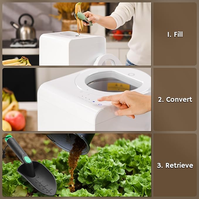 Airthereal Revive R500-V Electric Kitchen Composter - Image 3