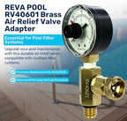 RV40601 Brass Replacement Air Relief Valve Adapter | Compatible - Image 2