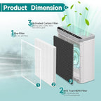 2 Packs H7124 Replacement Filter - Image 3