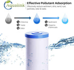 AQUALINK PP10BB-CC 5 Micron 10" x 4.5" Whole House Sediment Activated Carbon - Image 3