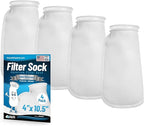 Aquatic Experts 4 inch Ring 100 Micron Felt Filter Sock by AquaticExperts