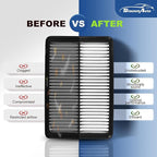 Engine & Cabin Air Filter for Hyundai Sonata Gas Air filter for Car Replacement - Image 7