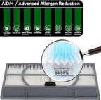 A/D/H True HEPA Filter, Advanced Allergen Reduction, Compatible - Image 5