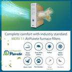 M2-1056 Replacement Filter | AirPurete AP-M220205 | Actual Size 20-1/4" x - Image 3