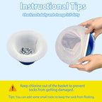 100-Pack Pool Skimmer Socks, Pool Fliter Socks Swimming Pool Skimmer Basket - Image 5