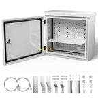 Steel Electrical Box, IP67 Waterproof & Rust-Resistant, Outdoor/Indoor by StructoMax