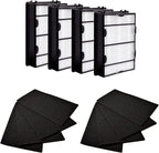 Nispira True HEPA Filter + Carbon Pre Filter Replacement Compatible by Nispira