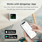 Qingping Air Quality Monitor Gen 2, Air Quality Monitor Indoor Detects PM2.5 - Image 7