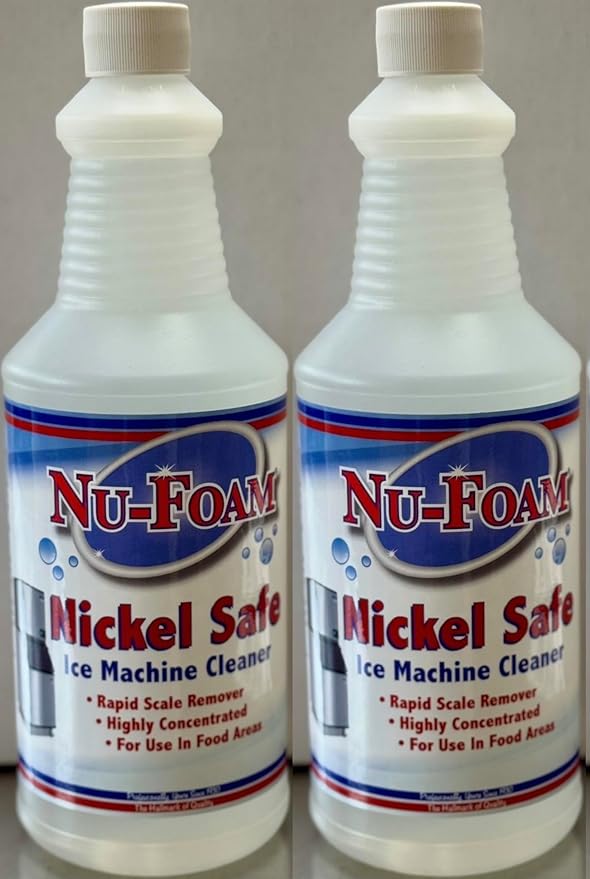 Nu-Foam Ice Machine Cleaner and Descaler, 32 fl oz, Nickel Safe, Compatible by Nu-Foam