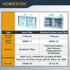 POWERTEC Inner & Outer Air Filter Set - Image 7