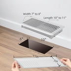 4 PCS Strong Magnetic Vent Covers-7"x11" Magnetic Air Vent Screen Mesh - Image 2