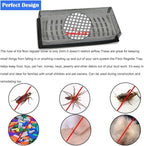 4"x10" Floor Register Trap Covers Screen Air Vent Filters - Image 2