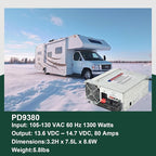 PD9380 Power Converter replacement-9300 Series Converter, 80Amp 120V to 12V RV - Image 5