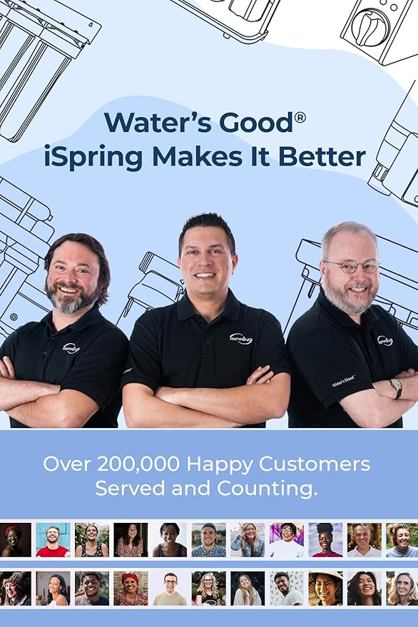 iSpring F3WGB32BCPB 20" x 4.5" Whole House Water Filters - Image 8