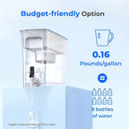 Waterdrop 35-Cup Slim Water Filter Dispenser, Large Capacity, 200-Gallon - Image 2