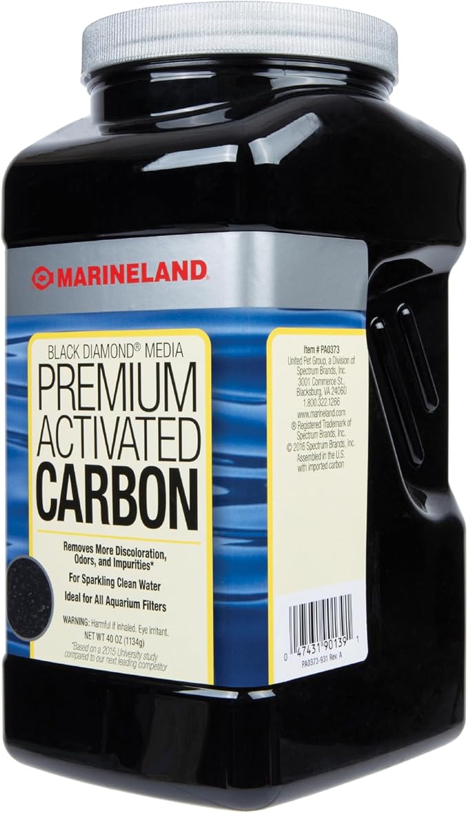 Marineland Black Diamond Premium Activated Carbon, Filter Media by Marineland