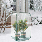 Plant Mini Greenhouse Pop up Frost Protection Enclosure PVC Clear Plant Covers - Image 7