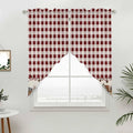 Swag Curtain Valances for Kitchen Windows, Farm Barn Western Star on Vintage by Unknown