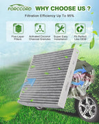 Cabin & Engine Air Filter Fits for Highlander 3.5L/2.7L Gas Only, Sienna - Image 3