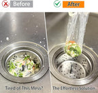 400 Pack Disposable Sink Strainer Bags – Ultra-Fine Elastic Mesh Food Catcher - Image 2