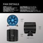 TerraBloom 10" Grow Ventilation Combo - Image 2