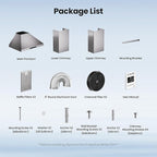 Wall Mount 36 Inch Range Hood 900 CFM, Ductless/Ducted Convertible Kitchen Hood - Image 9