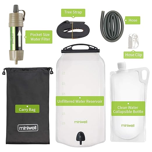 Miniwell Filter Straw Water Purification System - Image 2