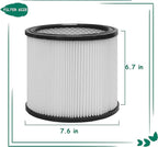 90304 Replacement Filter with Lid, Compatible with Shop-Vac 90304, Shop Vac - Image 6