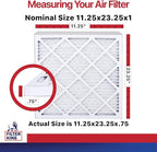 Filter King 11.25x23.25x1 Air Filter | 4-PACK | MERV 11 HVAC Pleated A/C - Image 2
