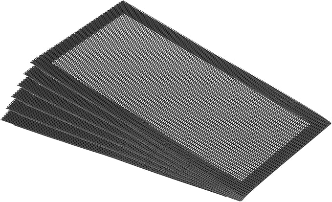 PATIKIL 4"x8" Magnetic Vent Cover, 6 Pack Floor Wall Air Registers Cover Strong by PATIKIL