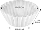 Amazon Basics Basket Coffee Filters - Image 3