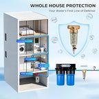 iSpring WSP-200SL Reusable Whole House Spin Down Sediment Water Filter - Image 7