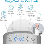 Pure Enrichment PureZone Elite True HEPA Large Room Tower Air Purifier - Image 6