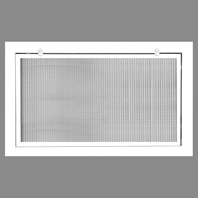 HVAC Premium 30" x 18" Cube Core Eggcrate Return Air Filter Grille by HVACPremium