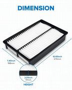 PHILTOP Engine Air Filter CA9898 Replacement - Image 6