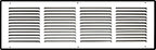 Fits 24x6 Duct Opening | Steel Return Air Grille by Handua | Vent Cover Grill - Image 3