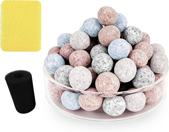 Wonderfactory 2 Pack G1 Filter Media Replacement, Sponge Ceramic Rings Bio by WONDERFACTORY