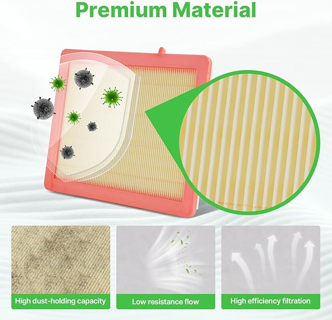 2PCS Engine Air Filter Fit for Chevrolet Equinox 18-26, GMC Terrain 18-26 Air - Image 3