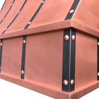 CT Copper Tailor Sloped Copper Vent Hood Island Mount, 610 CFM Exhaust Fan - Image 6