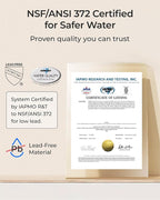 Waterdrop DLA Under Sink Water Filter, No Drilling Required, Bad Taste/Odor - Image 9
